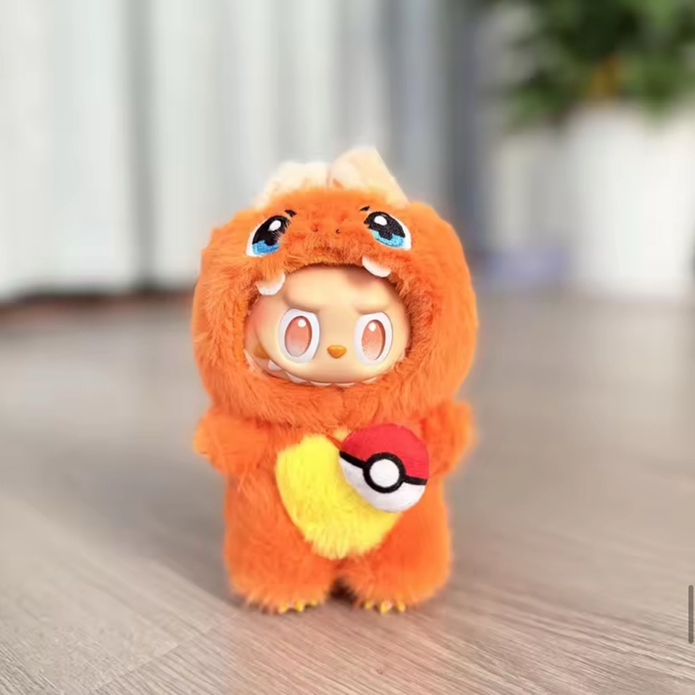 Pokemon Charizard Costume Outfit for Labubu
